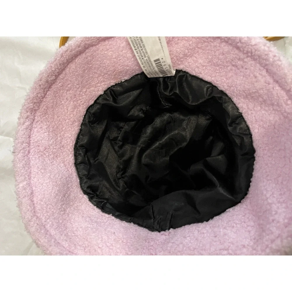 Hello Kitty Pink Bucket‎ Hat Furry Pink